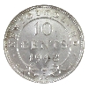 Image 3 : Newfoundland 10-cent 1942C ICCS MS64