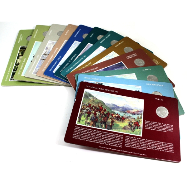 1992 A Gallery of Canadian History 12-Coin Set 