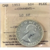 Image 1 : 50-cent 1953 LD SF ICCS PL66