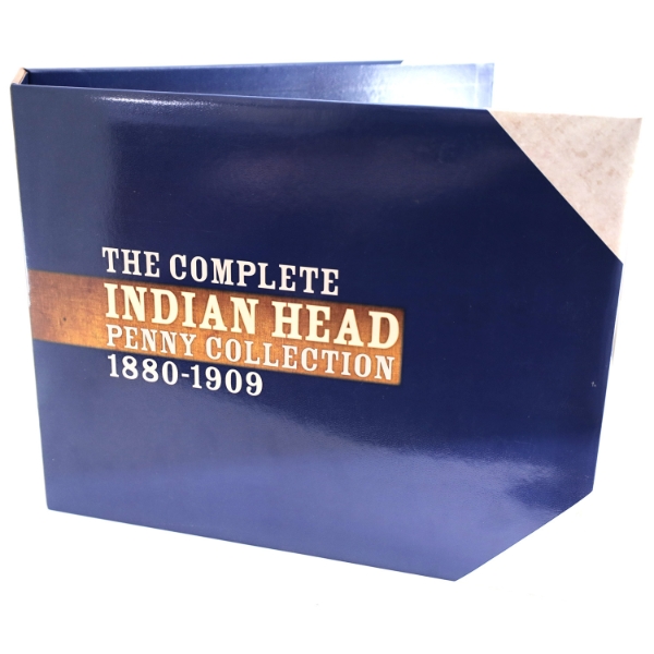 Bradford Exchange Mint The Complete 1880-1909 Indian Head Penny Collection