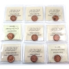 Image 2 : 1-cent 1960, 1962, 1963, 1964, 1965 LB B5, 1966, 1967, 1968 & 1969 ICCS MS65 Red. 9pcs