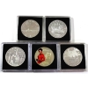 Image 1 : 2011-2016 Assorted $10 Fine Silver Coins. 5pcs (Tax Exempt)