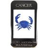 Image 1 : 1oz National Zodiac Series - Cancer .999+ Fine Silver Bar with Beautiful Coloured Enameling!