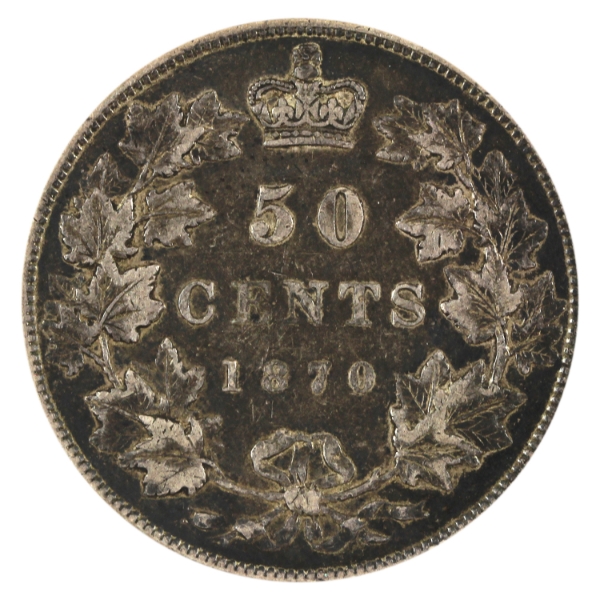 50-cent 1870 LCW VF