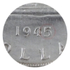 Image 3 : Silver $1 1945 5/5 ICCS EF40 (Harshly Cleaned)