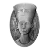 Image 2 : Djibouti Silver 2023 200 Francs The Nefertiti Bust Coin (Tax Exempt)