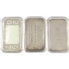 Image 2 : 3x 1oz Assorted Refiners Celebration Unbranded .999 Silver Art Bars. 3pcs. (Tax Exempt)