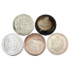 Image 2 : 5x 1oz Assorted Fine Silver Rounds. 5pcs. (Tax Exempt)