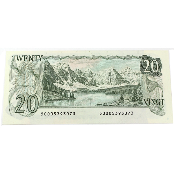 BC-54a 1979 $20 CUNC Lawson-Bouey SN: 50005393073