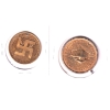 Image 2 : Expo 67 Quebec Pavilion Montreal Medal & 1910 Excelsior Boy Scout Shoes Good Luck Medallion. 2pcs.