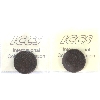 Image 2 : 1-cent 1859 DP N9 #1 F12 & DP N9 #2 F15 ICCS. 2pcs.
