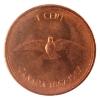 Image 2 : 1-cent 1967 ICCS MS67 Red