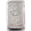 Image 1 : 5oz USA Liberty .999 Fine Silver Bar Sealed in Plastic. (Tax Exempt)