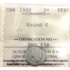 Image 1 : 5-cent 1900 Round 0 ICCS EF40