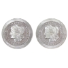 Image 1 : 2x 1oz SilverTowne Morgan Dollar .999 Fine Silver Stackers. 2pcs (Tax Exempt)