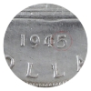 Image 3 : Silver $1 1945 5/5 ICCS EF40 (Harshly Cleaned)