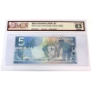 Image 1 : RADAR BC-67a-N1-iii 2006 $5 4-Digit RADAR BCS CUNC63 Original Jenkins-Dodge SN: APK3729273