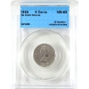 Image 1 : 5-cent 1962 Die Clash Obverse CCCS MS63
