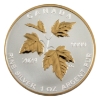 Image 1 : 1oz 2024 $5 Canada's Autumn Beauty SML .9999 Fine Silver with Selective Gold Plating (Tax Exempt)