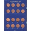 Image 1 : Great Britain Halfpenny 1937-1967 Bulk Collection in Whitman Folder. 32pcs. 