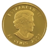 Image 2 : 1/25oz 2007 50-cent The Wolf .9999 Fine Gold Coin (Tax Exempt)