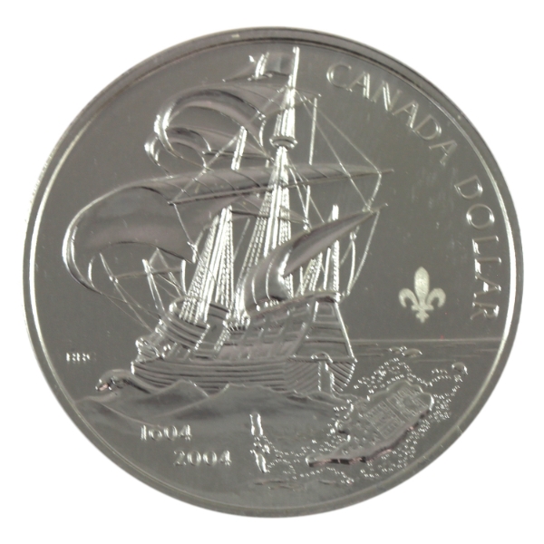 2004 $1 First French Settlement w/ Fleur-de-Lis Privy Proof Silver Dollar ICCS MS67 (Tax Exempt)