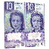Image 1 : BC-77a 2018 $10 Consecutive, Low Serial #FFA0000510 & '511 Wilkins-Poloz. 2pcs. 