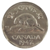 Image 2 : 5-cent 1947 Maple Leaf ICCS MS65