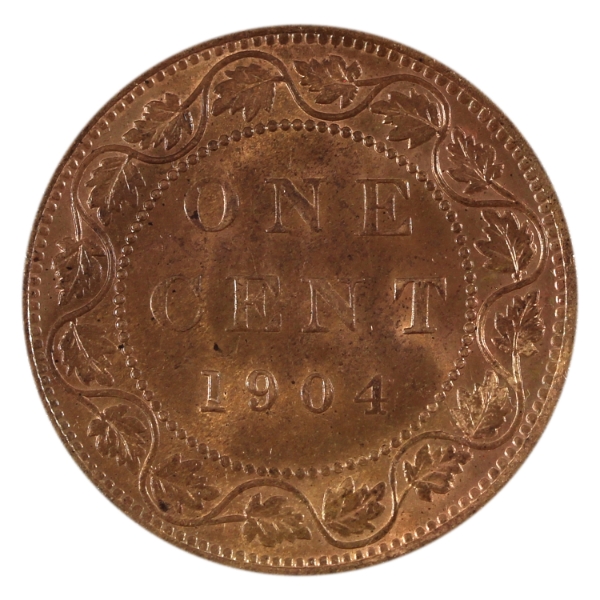 1-cent 1904 Choice BU Red & Brown