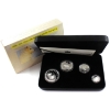 Image 1 : 2004 Arctic Fox .9999 Fine Silver Fractional Set (Tax Exempt)