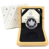 Image 1 : 1989 $5 Proof Silver Maple Leaf in Wooden Box (Tax Exempt)