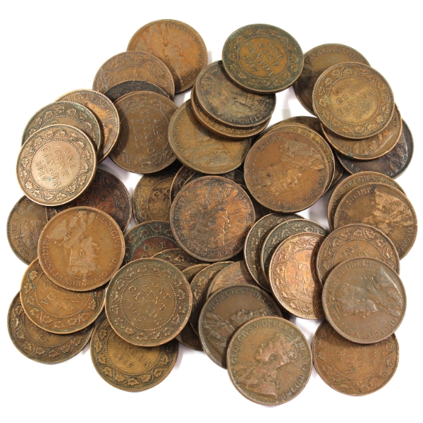 Group Lot of 1-cent 1917