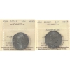 Image 1 : 50-cent 2001P & 2002P Ascension ICCS MS65. 2pcs