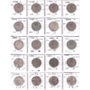 Great Britain Mixed Denomination 1915-1951 Bulk Collection in 2x 20-Pocket Sheets. 40pcs. 