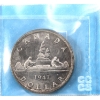 Image 2 : Silver $1 1947 Pointed 7, Quadruple HP CCCS MS60 (Cleaned)