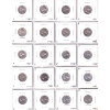 Image 6 : USA 5-cents 1867-2011 Bulk Collection in 8x 25-Pocket Sheets in 3 Ring Binder. 122pcs. 