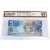 Image 1 : RADAR BC-67a-N1-iii 2006 $5 BCS CUNC64 Original 3-Digit RADAR Jenkins-Dodge SN: AON1656561