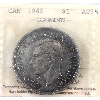 Image 1 : Silver $1 1945 ICCS AU55