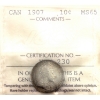 Image 1 : 10-cent 1907 ICCS/PCGS MS65. Attractive Caramel Lustre Throughout