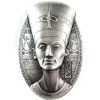 Djibouti Silver 2023 200 Francs The Nefertiti Bust 3oz .999 Fine Silver Coin w/ Antique Finish 