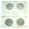 Image 2 : 4x 1oz 2001 $5 .9999 Fine SML in Sealed Sheet. 4pcs (Tax Exempt)