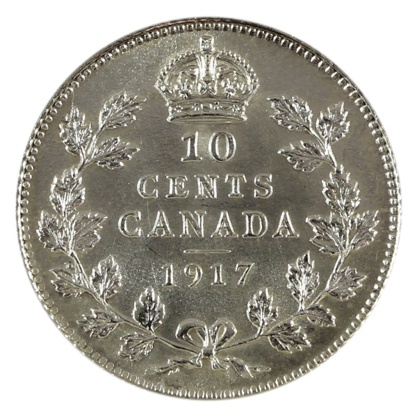 10-cent 1917 Choice BU