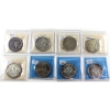 Image 2 : Silver $1 1949-1967 ICCS/CCCS EF40 to PL64. 8pcs.