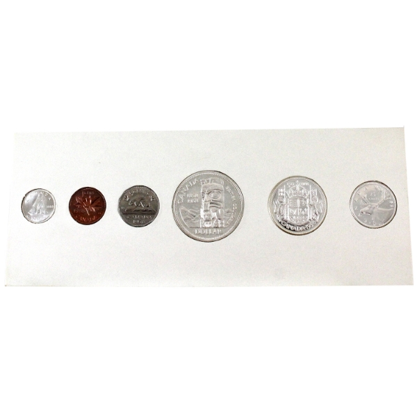 1958 Proof Like Coin Set in White Holder