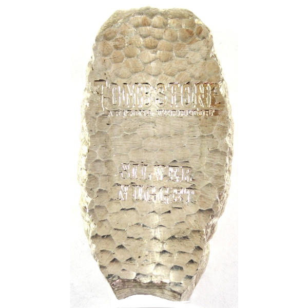5oz Scottsdale Mint Tombstone Arizona .999 Fine Silver Nugget (Tax Exempt)