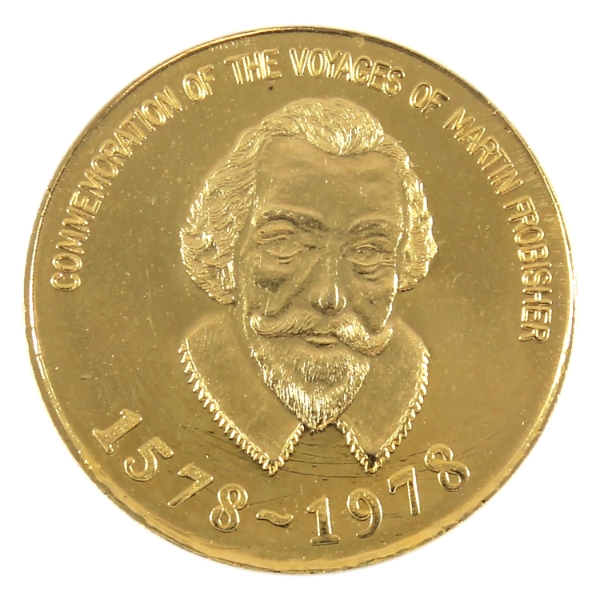 Alberta Mint 1978 400th Anniversary of the Voyage of Martin Frobisher Medal