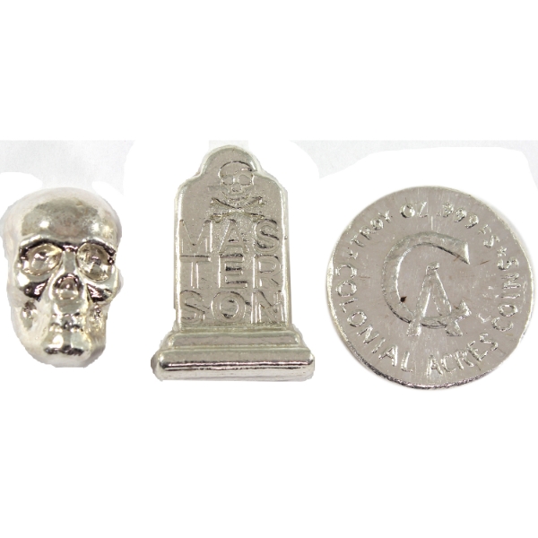 3x 1oz Beaver Bullion Assorted .999 Fine Silver. 3pcs. (Tax Exempt)
