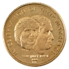 Image 6 : Johnson Matthey Gold, Silver, & Nickel 1981 3- Piece Medallion Set Commemorating Charles & Diana 