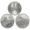Image 1 : 1oz Australia 1996-2019 $1 Silver Coins. 3pcs. (Tax Exempt)
