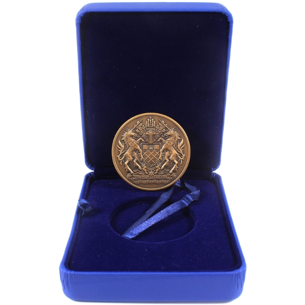 Governor General Of Canada 2010-2017 David & Sharon Johnston 79g Bronze, 52mm Medal
